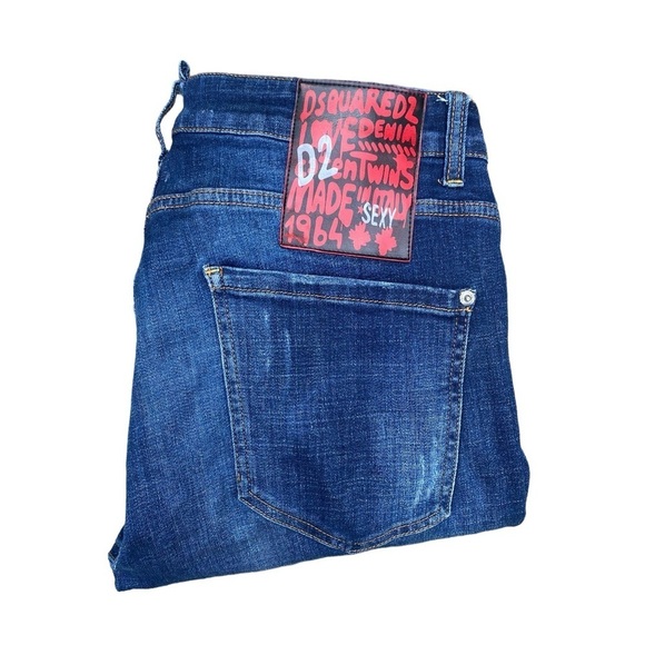 Dsquared2 Jeans Size 52 Blue - Picture 2 of 11